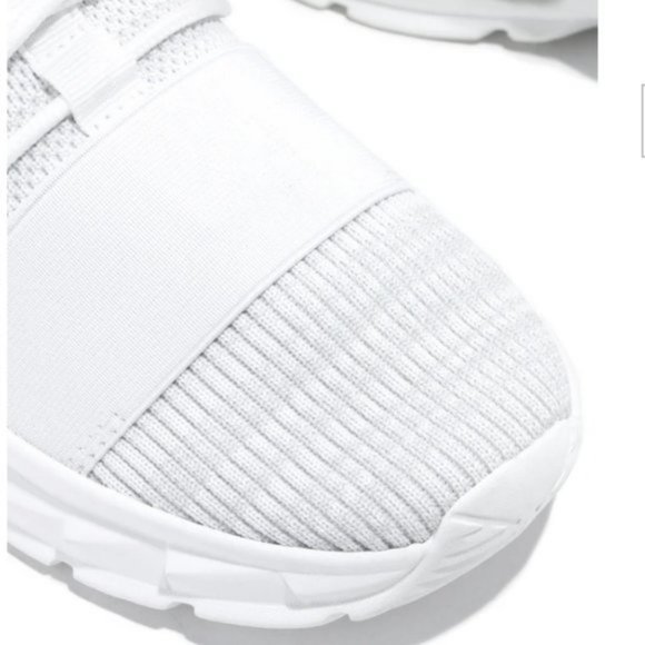 Flyknit Slip On Sneaker in White - Picture 3 of 6